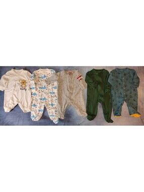 0-3 month boys sleepers